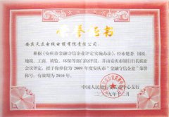 09年度金融守信企业